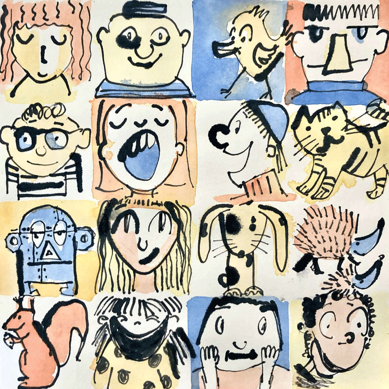  Illustrationen von Eva Spielhagen.