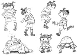  Illustrationen von Eva Spielhagen.