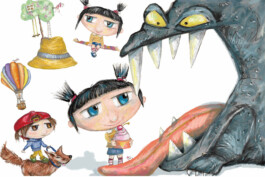  Illustrationen von Eva Spielhagen.